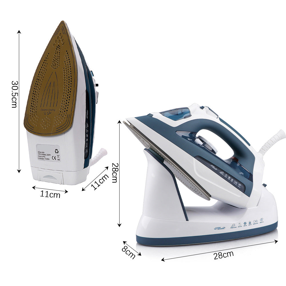 New arrivalFor HomeHigh Power 2-in-1 Handheld Electric Iron European Standard Flat Iron Small Steam Electric Iron