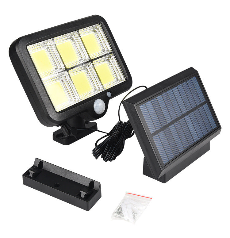 Outdoor Waterproof Ultra-Bright Solar Garden Light Split Body Sensor Light Wall Light Landscape Light Street Light Emergency Light