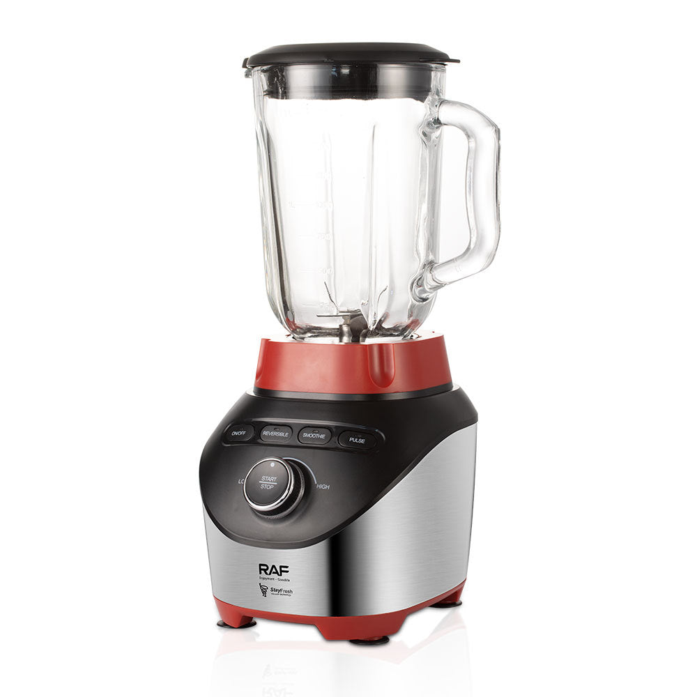 RAF European Standard Household Food Processor Juicer Grinder Multi-Functional 2-in-1 Juicer8Knife 1.8L