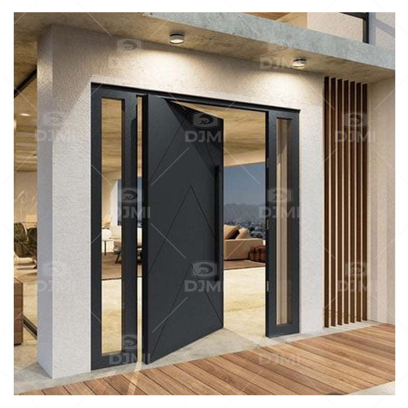 Guangdong Daji Custom America Style Aluminum Luxury Door Pivot for Exterior Main Door Security Tall Entry Modern Doors