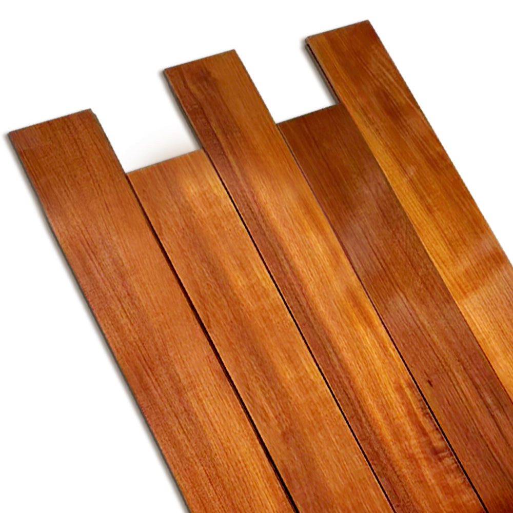 ENF Certified AB Grade Teak Click Lock Three-Layer Engineered Wood Flooring Waterproof Anti-Slip Outdoor Indoor Use 3-Year