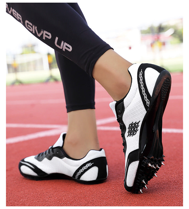 New Professional Track and Field Shoes for Men and Women, Students, Teenagers, Running, Standing Long Jump, Hurdles, High Jump, Spikes, Physical Education Shoes