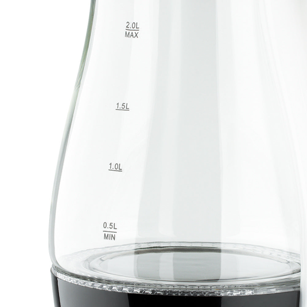 RAF European Standard Visible High Borosilicate Glass Kettle Automatic Power-off Electric Kettle High Power2L