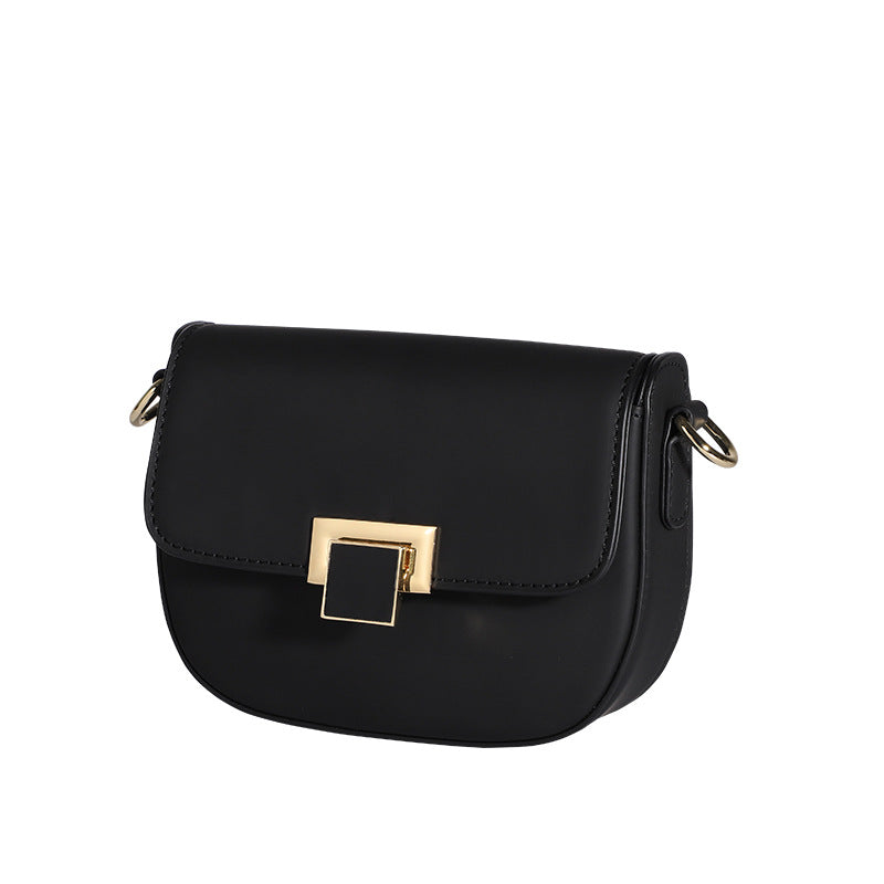 New Trendy Fashion Small Square Bag Niche Retro Underarm Bag Personality Stylish High-Quality Simple Crossbody Bag