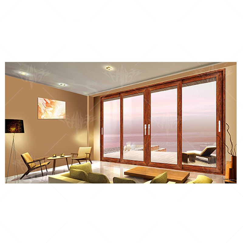 Aluminum Profile Sliding Doors Glass Automatic Sliding Doors Low Price Sliding Patio Doors