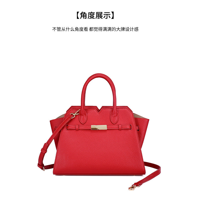 European and American Fashion Women's Bag Large Capacity Handbag New Trendy Versatile Retro Tote Bag High-end Crossbody Bag