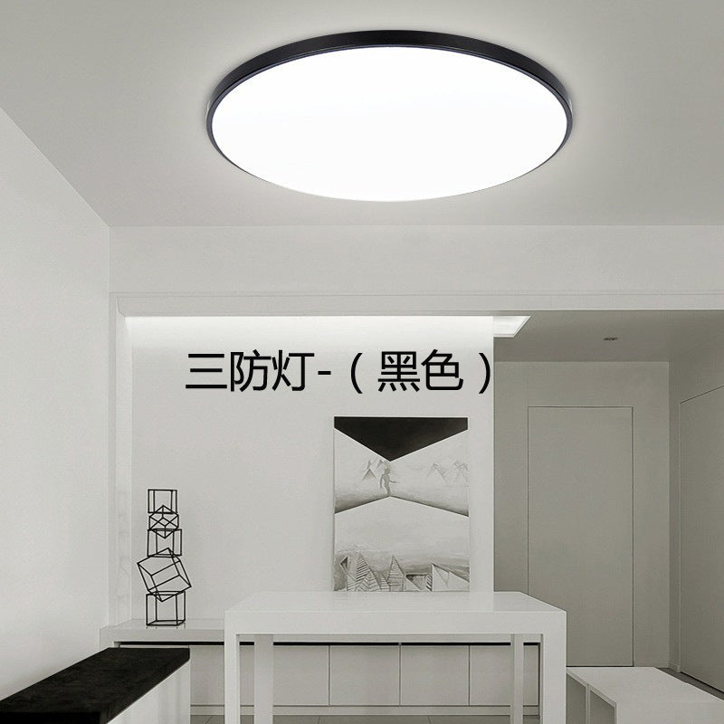 Triple-proof Light led Ceiling Light Ultra-Thin Corridor Aisle Light Modern Minimalist Balcony Light Round Bathroom Kitchen Light