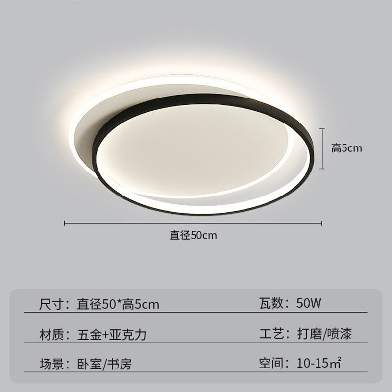 Lamp in the living room led Ceiling Light Modern Simple Elegant Main Light Three Rooms Two Halls Package Combination Lighting Zhongshan Lighting