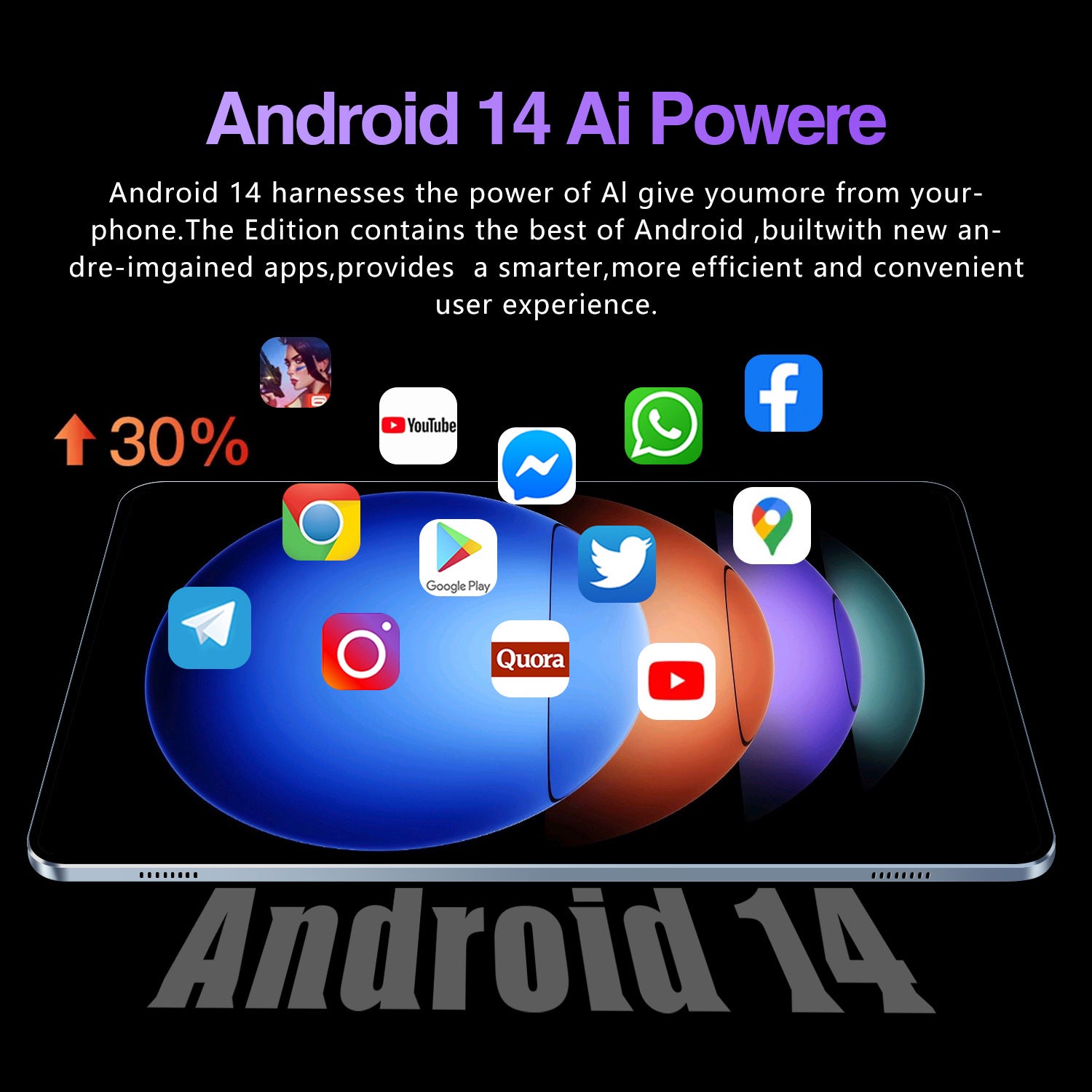 PAD6S Pro Tablet Pc5G Plug-in Card Full Netcom Google Store APP Download Video Call Photo Learning