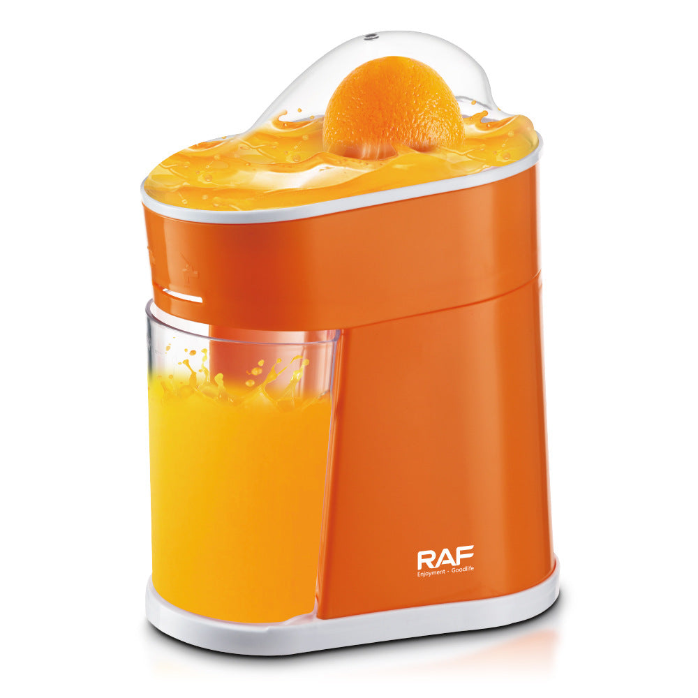 RAF EU Standard Electric Fresh Orange Juicer Household Automatic Lemon Orange Juice Machine Small Portable400ml