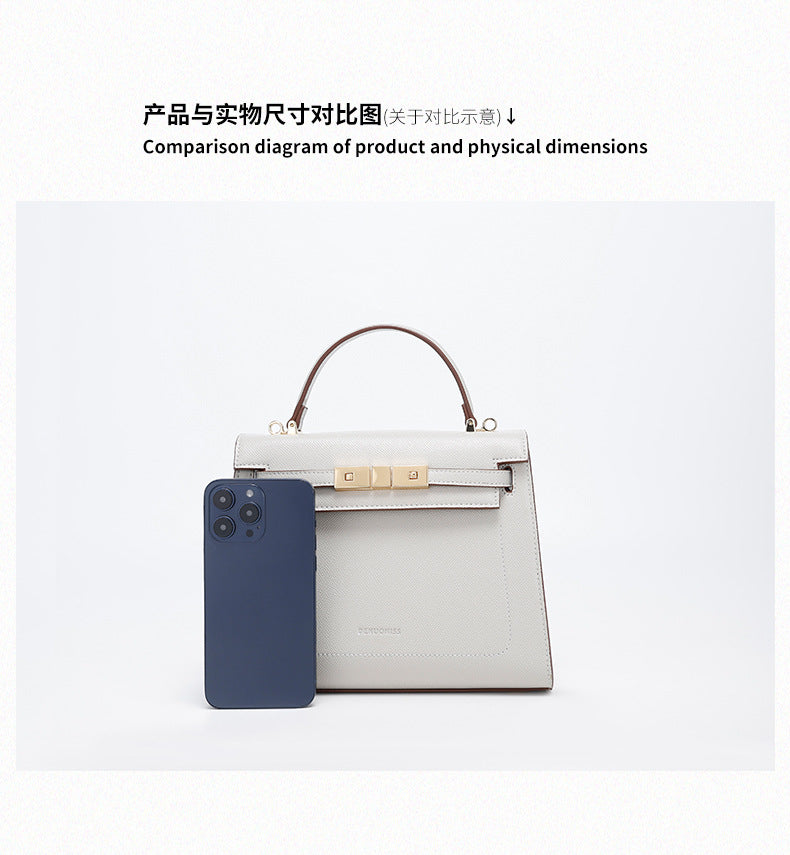 2024New Fashion Kelly Bag Crossbody Bag Versatile Trendy Handbag Shoulder Bag Women's Bag