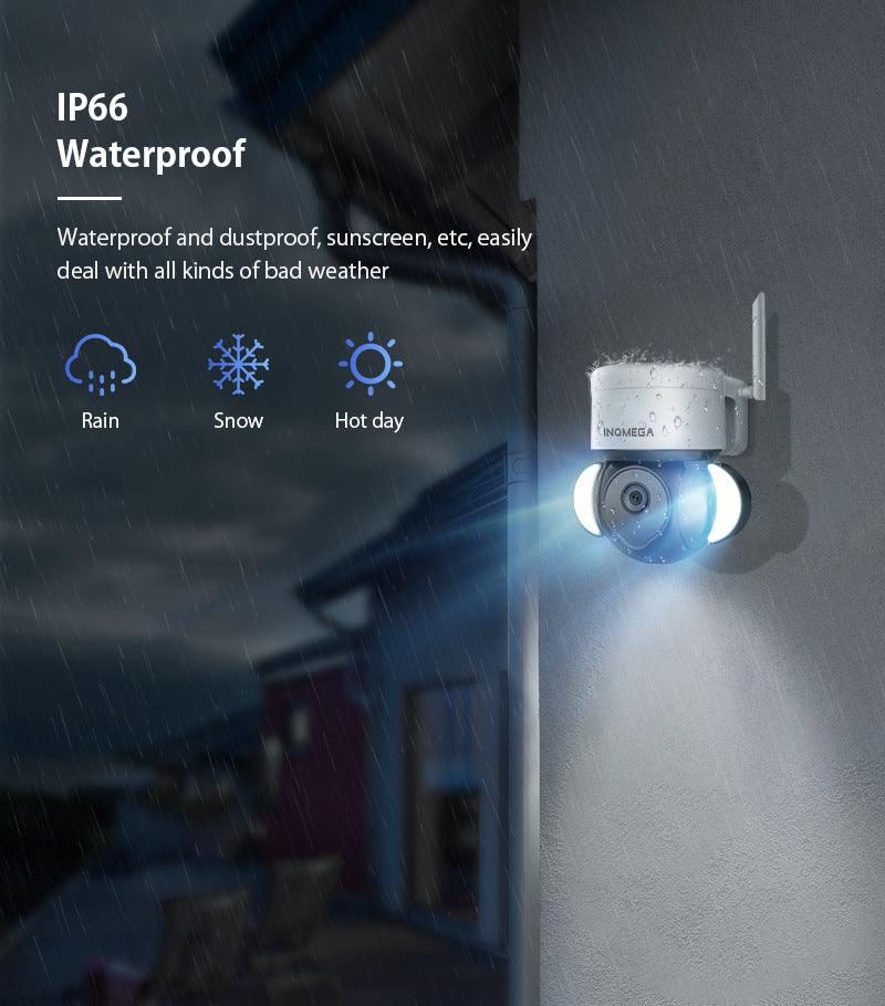 Factory Private Model 500High Definition Surveillance TUYA Wireless Garden Ball Camera WiFi Tuya Smart Surveillance Camera