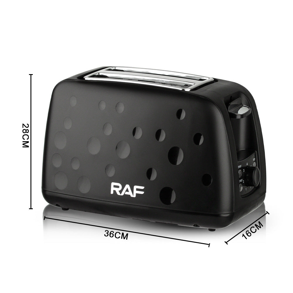 RAF European Standard Toaster Toaster2Slices of Toast for Breakfast Toasting Bread Slices Toaster