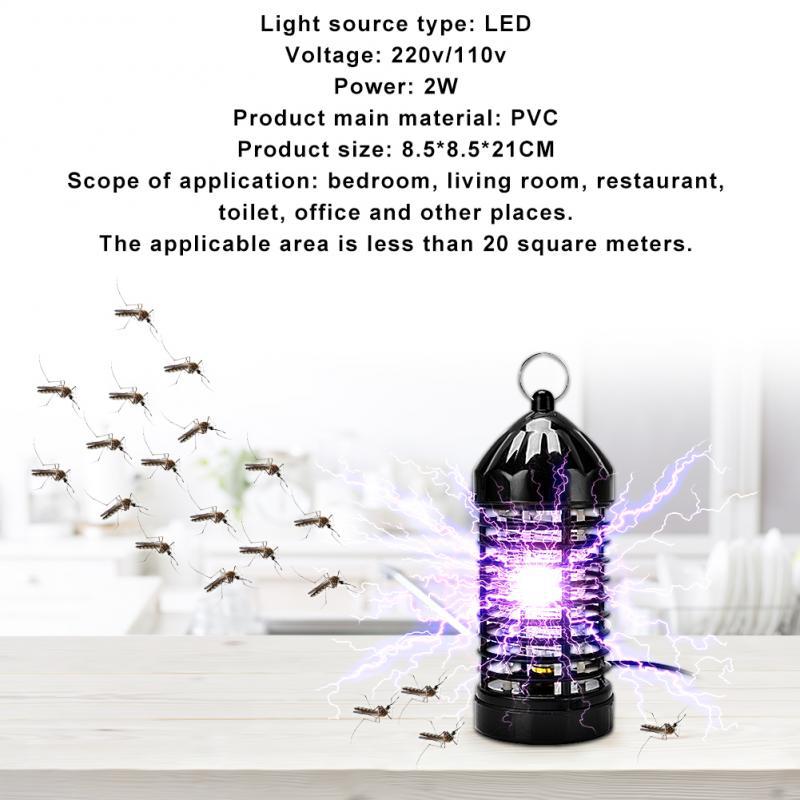 Electric Mosquito Killer Lamp Outdoor Mosquito Trap for Courtyard and Home Use UV Mosquito Killer Mosquito Catcher Lamp Electronic Photocatalyst Insect Trap Lamp