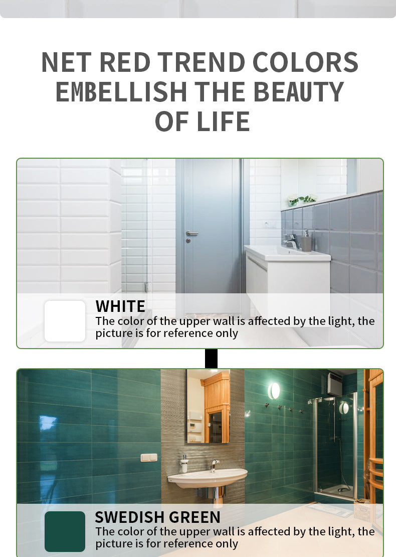 OEM Water-Based Tile Paint Bathroom Floor Tile Renovation Color Change Paint Special Paint Wear-Resistant Glass Paint Tile Paint