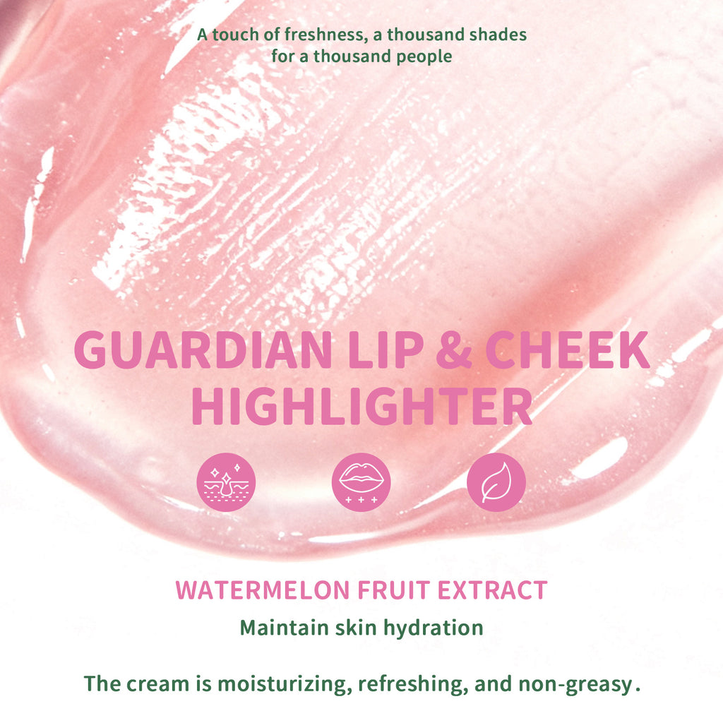 Exclusive Supply SHELOVES Temperature-sensitive Color-changing Water Gloss Blush Stick Lip and Cheek Rouge Multi-use Cream Non-liquid Blush