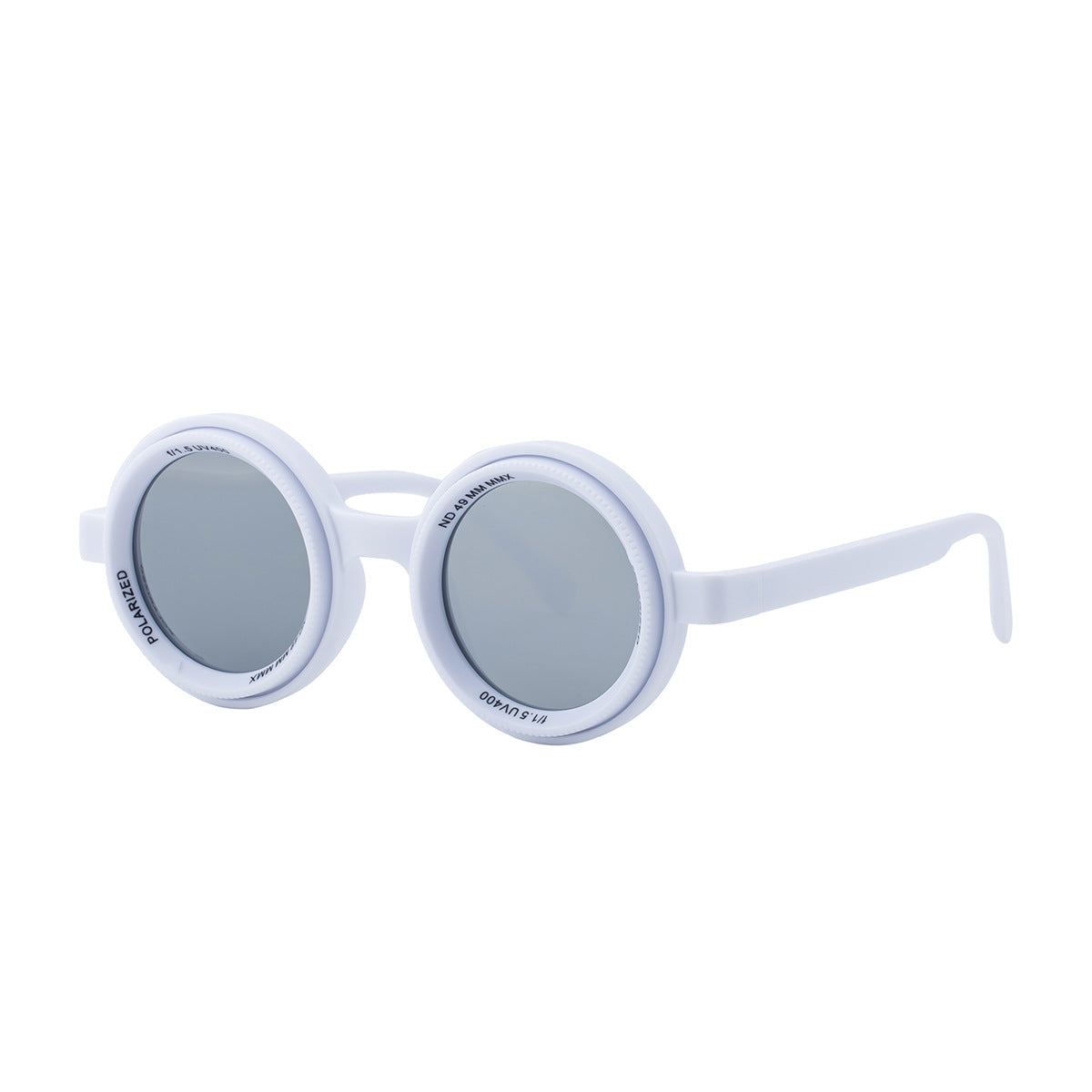 Nighttime Driving Glasses Round Frame ND Adjustable Zoom Men's Sunglasses2025New Polarized Sunglasses