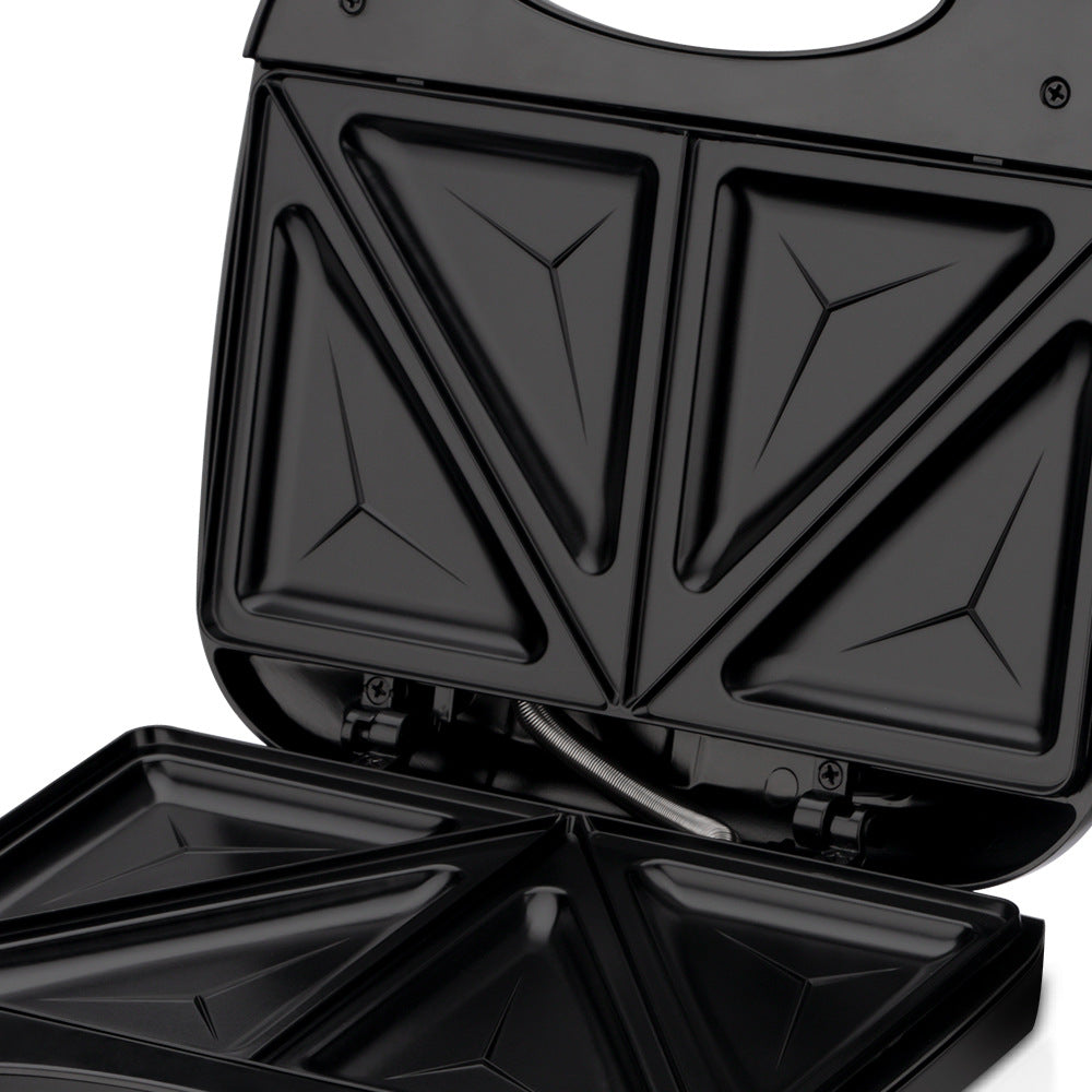 Household Fully Automatic Sandwich Maker Heating Toast Double-sided Breakfast Machine Multifunctional Light Food Bread Maker