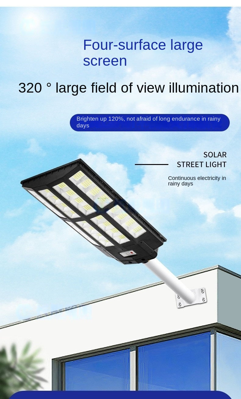 Solar Street Light Integrated Intelligent Ultra-Bright 1000W 2000W 3000W Rainproof Lightning-Proof Outdoor Courtyard Garden