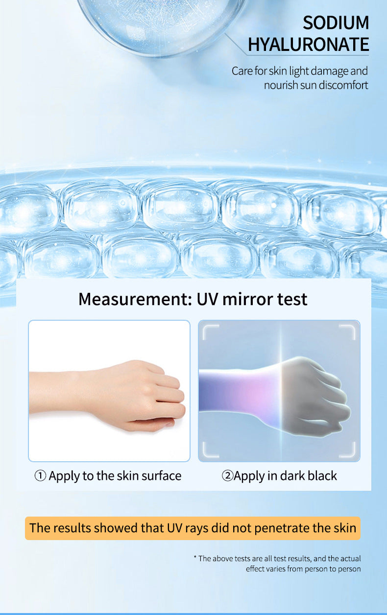 Whitening Sunscreen Cream Hot Sale on Thai E-commerce SPF50+No Makeup Moisturizing Cream60g Daily Beauty Makeup