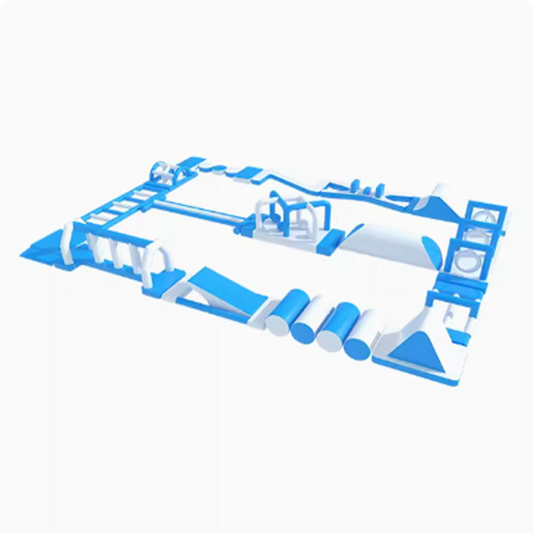 Water Park Obstacle Course Water Challenge Water Park Attractions for Adults and Children Water Park Amusement Park Manufacturer