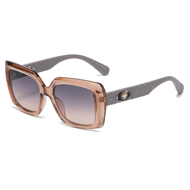 2025New European and American Fashion Square Frame Sunglasses for Women High-end Sunglasses Wholesale sunglasses