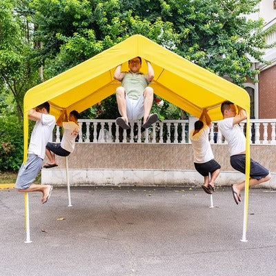 Night Market Stall Internet Celebrity Tent Courtyard Outdoor Foldable Advertising Rainproof Sunshade Four-Corner Umbrella Parking Shed