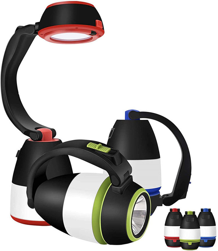 LED Camping Lamp Table Lamp3Combination1Flashlight USB Rechargeable Waterproof Camping Light Outdoor Tent Light Home Emergency Light