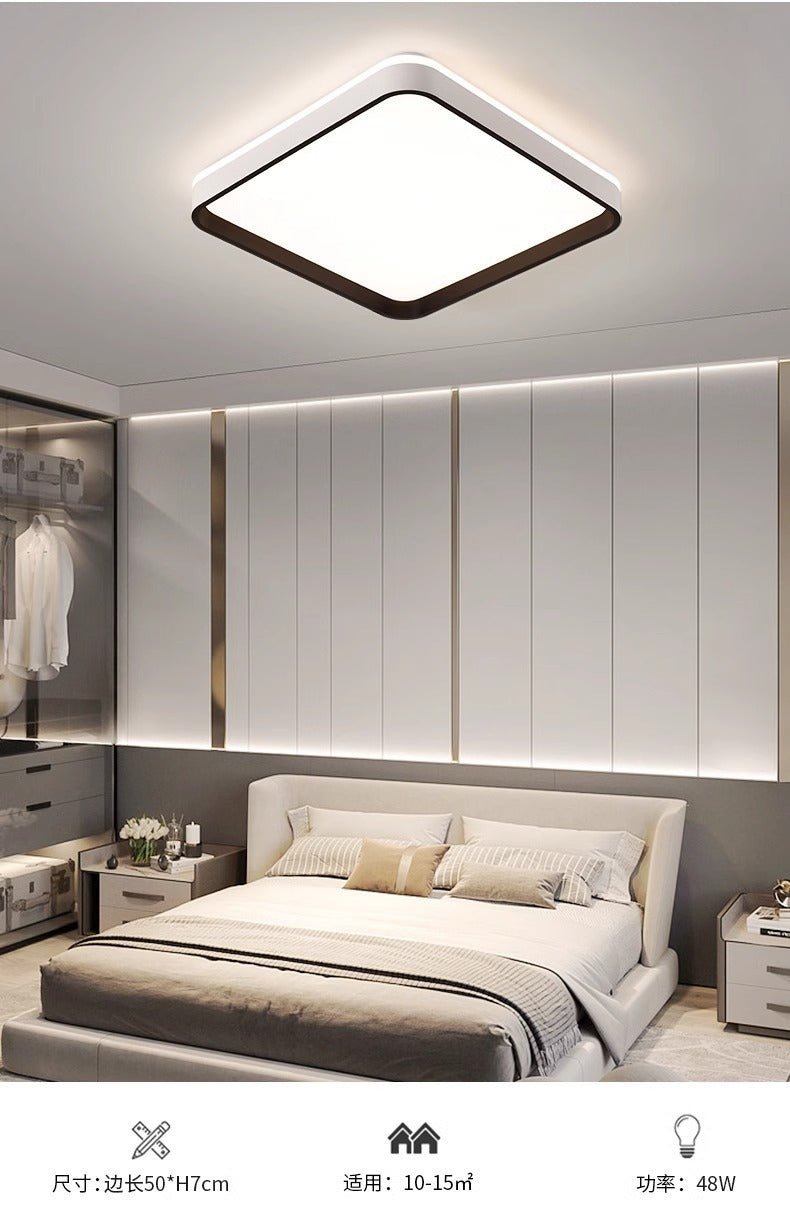 Full Spectrum Eye Protection Highlight led Ceiling Lamp Living Room Lamp Simple Modern Elegant Lighting Fixture Room Study Bedroom Lamp