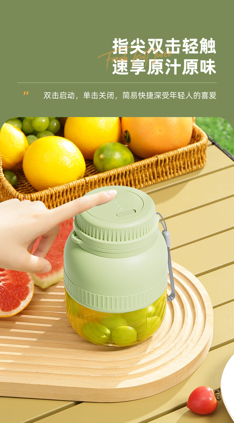 New Portable Small Electric Juicer Cup Multi-Functional Household Juice Maker Ton Ton Bucket Original Juice Machine
