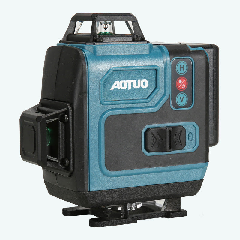 Wholesale16Green Line Laser Level Wall Level Floor Level Infrared Laser Blue High Precision Strong Light Level