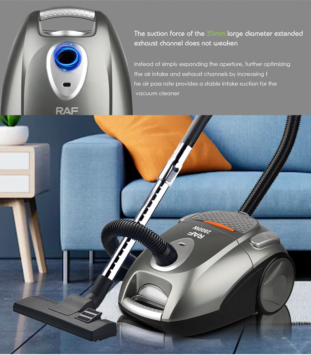 RAF Vacuum Cleaner Household Vacuum Cleaner for Bedroom and Living Room, Powerful Carpet Vacuum Cleaner with High Suction, Handheld Type