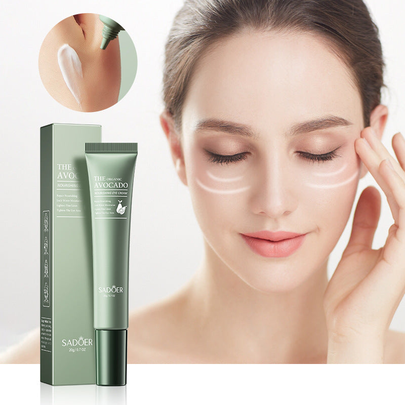 Avocado Eye Cream20g SADOER Moisturize and Improve Dark Circles, Eye Wrinkles, and Eye Bags Cross-Border Wholesale
