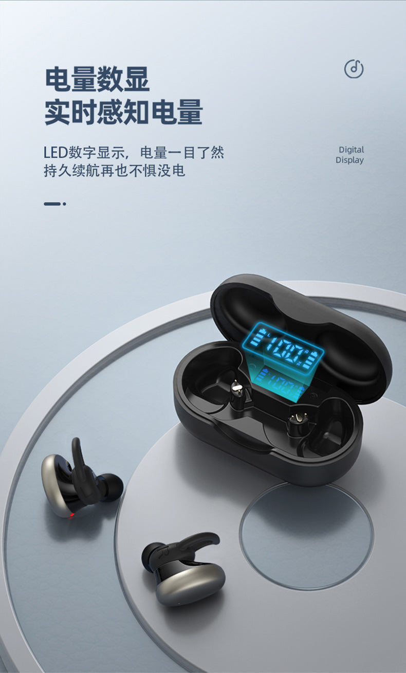 Hot-selling Ear-hook Sports Waterproof Wireless Bluetooth Earphones Ultra-long Battery Life Gaming Headset