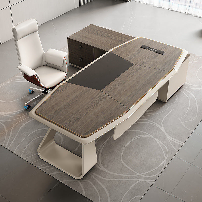 Office Desk Boss Desk Simple Modern Executive Desk Office Desk Office Chair Set Manager Desk President Desk