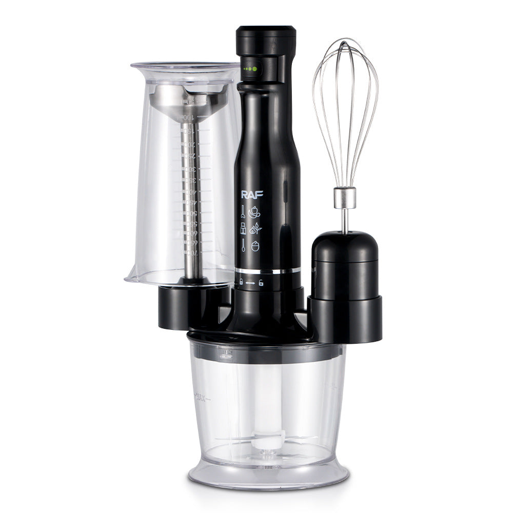 RAF EU Standard Multifunctional Kitchen Handheld Cooking Stick Baby Food Electric Stirring Stick Cooking Machine Juicing and Chopping