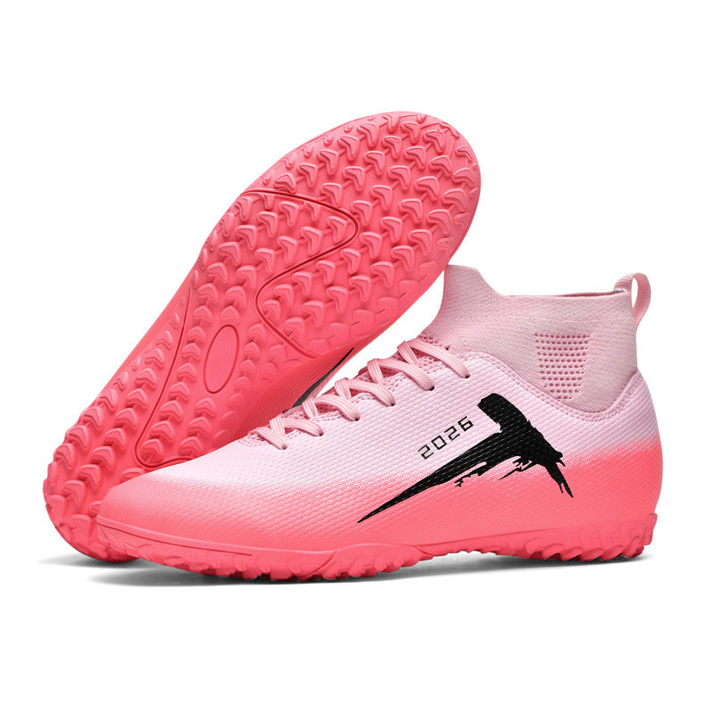 New Assassin Football Shoes Adult Training AG Spike TF Wholesale Training Sneakers for Teenagers and Students
