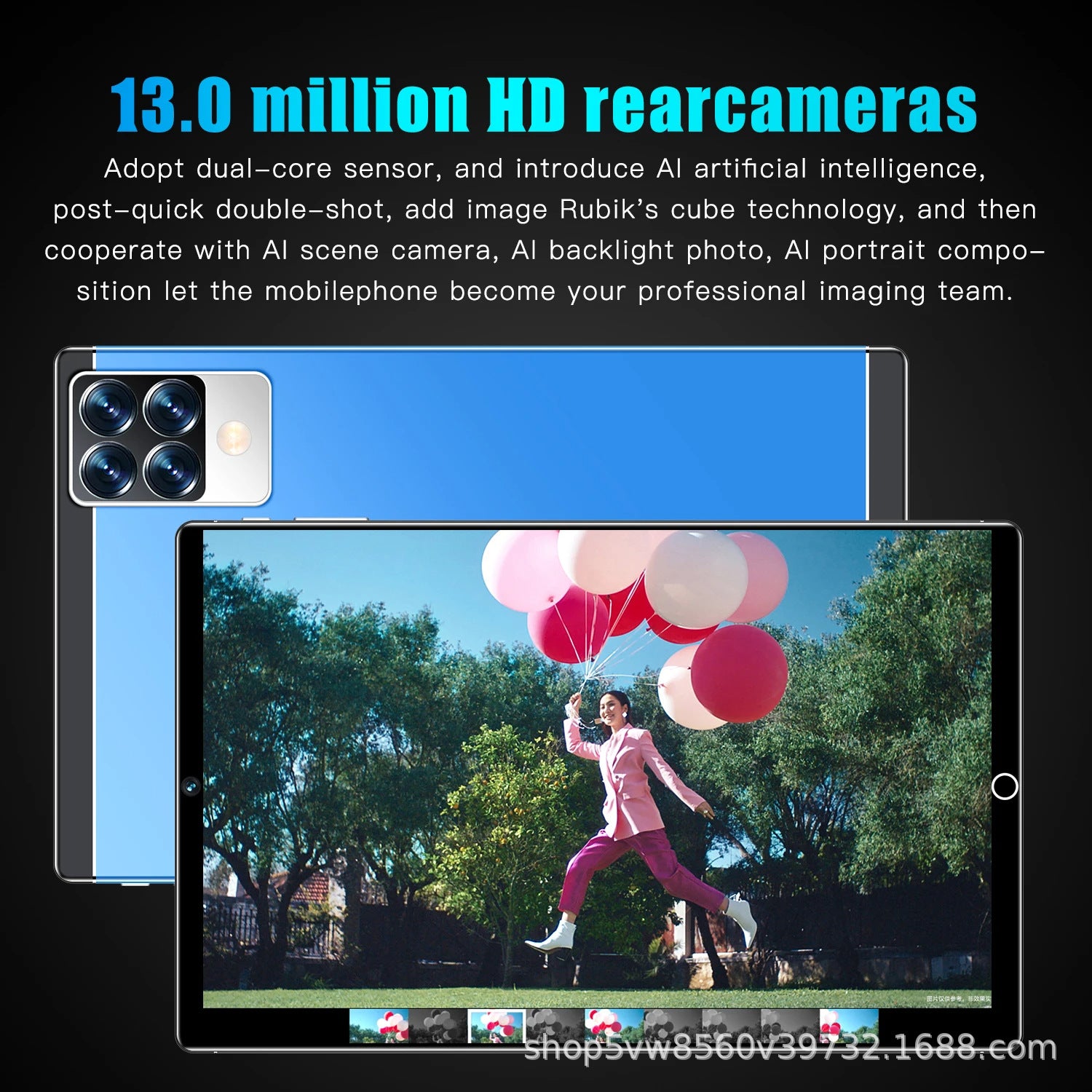 Popular10inch tablet Android eight-core12+640G Online Learning Machine Game Tablet Manufacturer