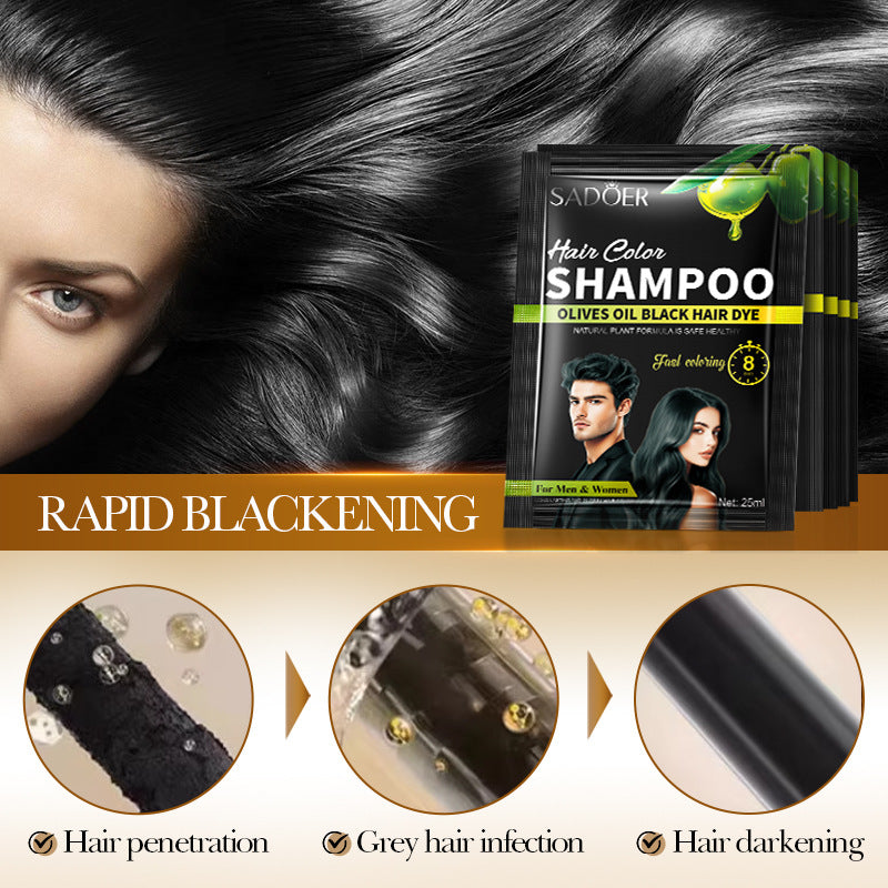 Cross-border Hair Conditioner Tablets25ml Olive Oil Plant Extract Moisturizing Dye Tablets Export Manufacturer Cross-Border