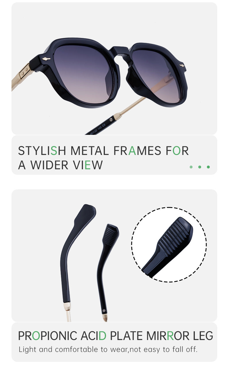 Leopard Print Vintage Sunglasses for Women, European and American Style Small Square Frame Sunglasses, Outdoor Street Photography Sun Protection Glasses sunglasses