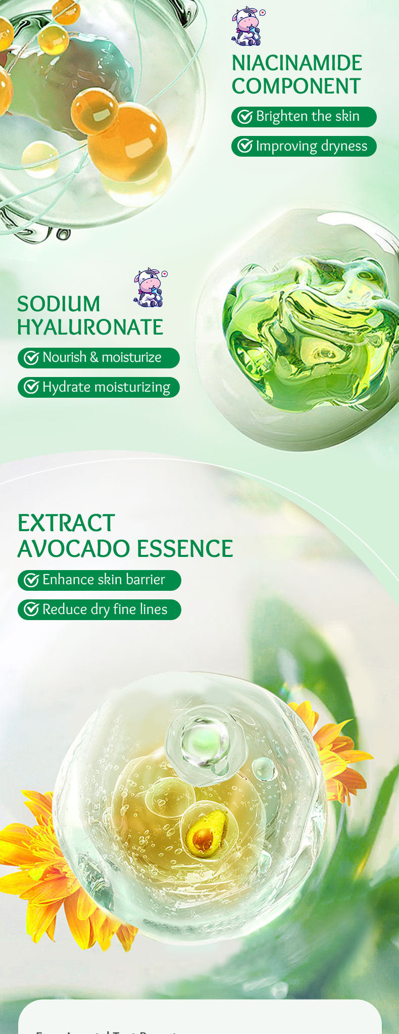 Milk Fruit Cream SADOER Smooth and delicate hydrating skin moisturizing cream cross-border foreign trade wholesale