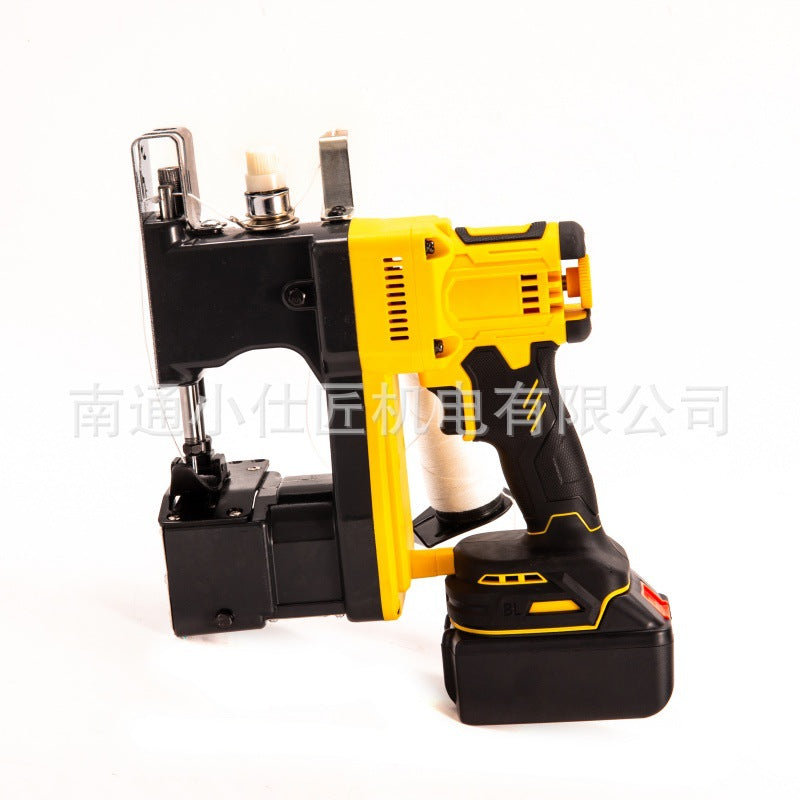 21v Lithium Battery Express Package Sealing Machine Durable Handheld Woven Bag Burlap Automatic Sealing Packing Lithium Battery Tool
