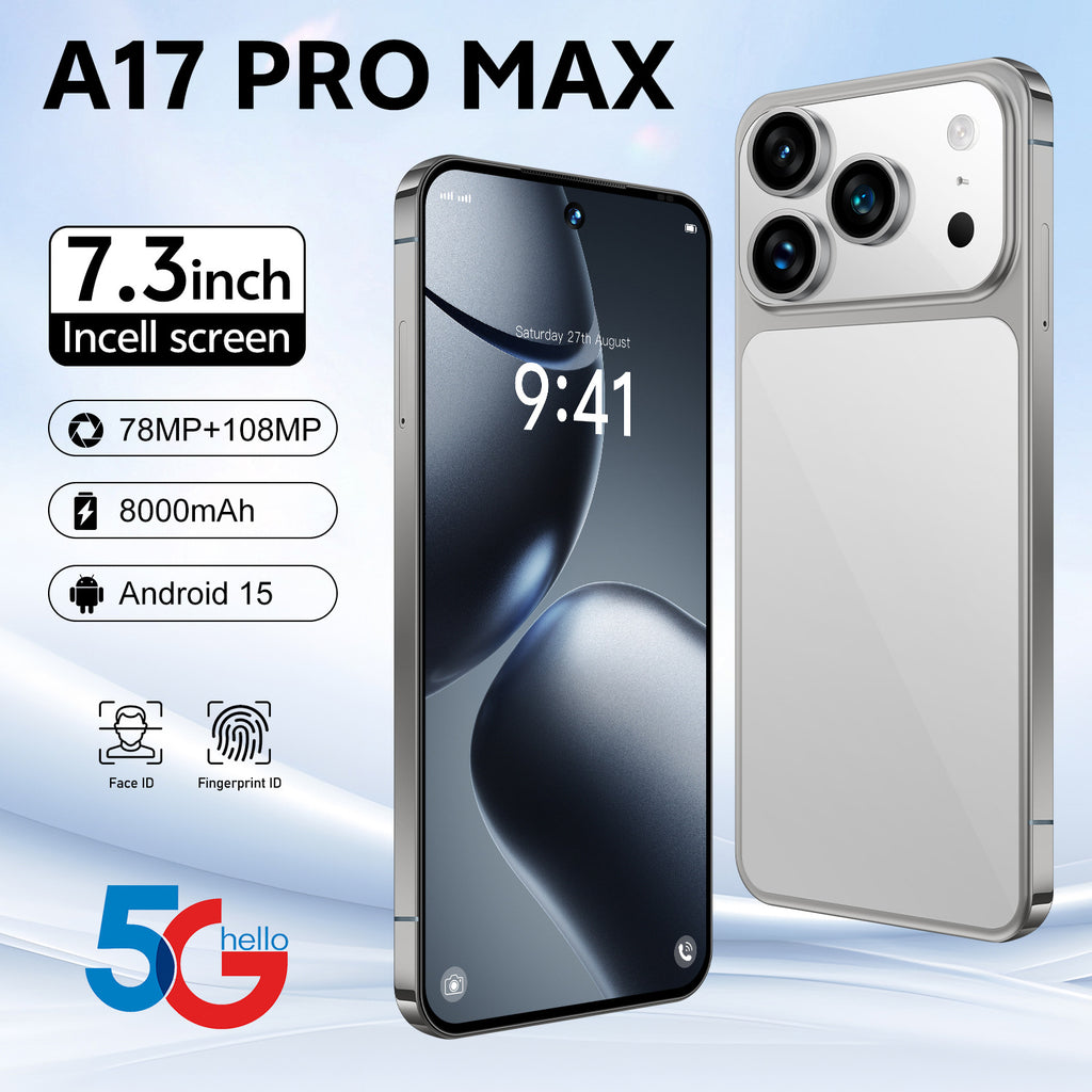 Smartphone A17 Pro Max Factory in stock7.3Inch16G+1T Android phone compatible