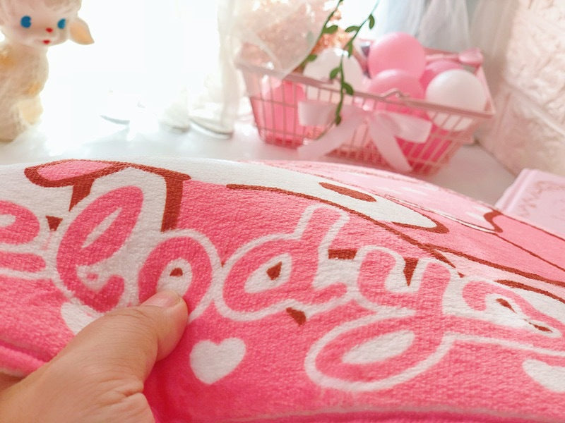 Flannel Mat Cartoon Kitty Bathroom Water Absorption Non-Slip Door Mat Pudding Dog Bathroom Mat Labeling and Dropshipping