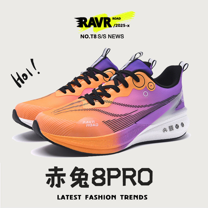 Red Rabbit8pro Running Shoes2025New mesh ultra-light shock-absorbing sports shoes fashion casual carbon plate racing running shoes