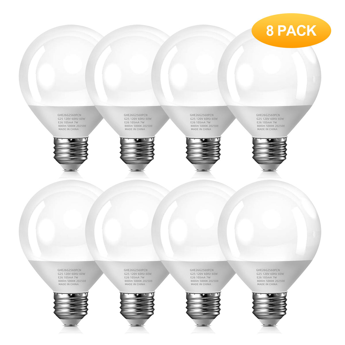 G25Floodlight Bulb E26Light Bulb Mirror Light LED Filament Bulb Vintage Decorative Bulb Edison Bulb