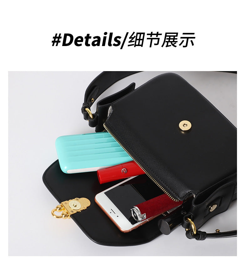 Women's Fashion Trend New Small Square Bag Retro Personality High-Quality Shoulder Bag Stylish Crossbody Bag for Women