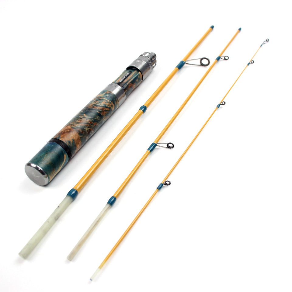 1.4MiXixiu Elastic Rod Ultra-Soft Portable Four-Section Lure Rod for Fishing Small Fishes Like Mouthfish and White Striped Fish Wholesale from Manufacturer