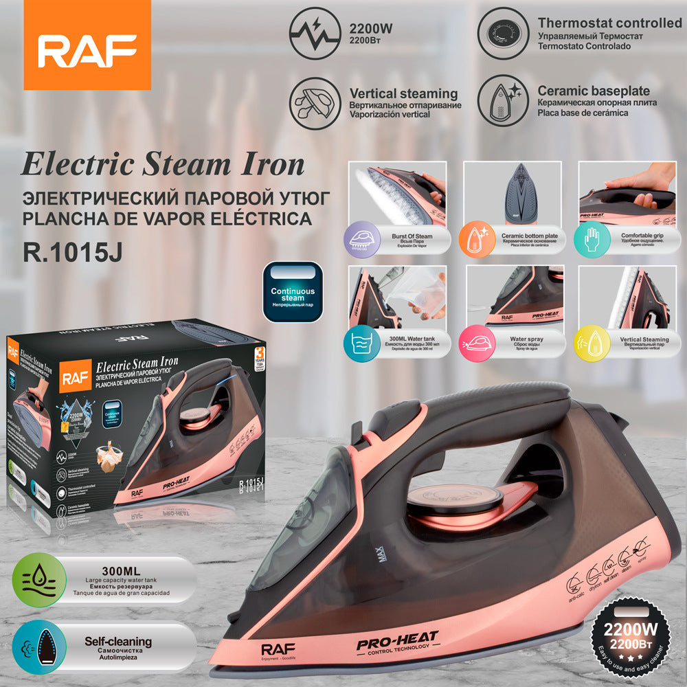 RAF European Standard Steam Electric Iron Fully Automatic Steam Electric Iron Ironing Machine Household Handheld1015