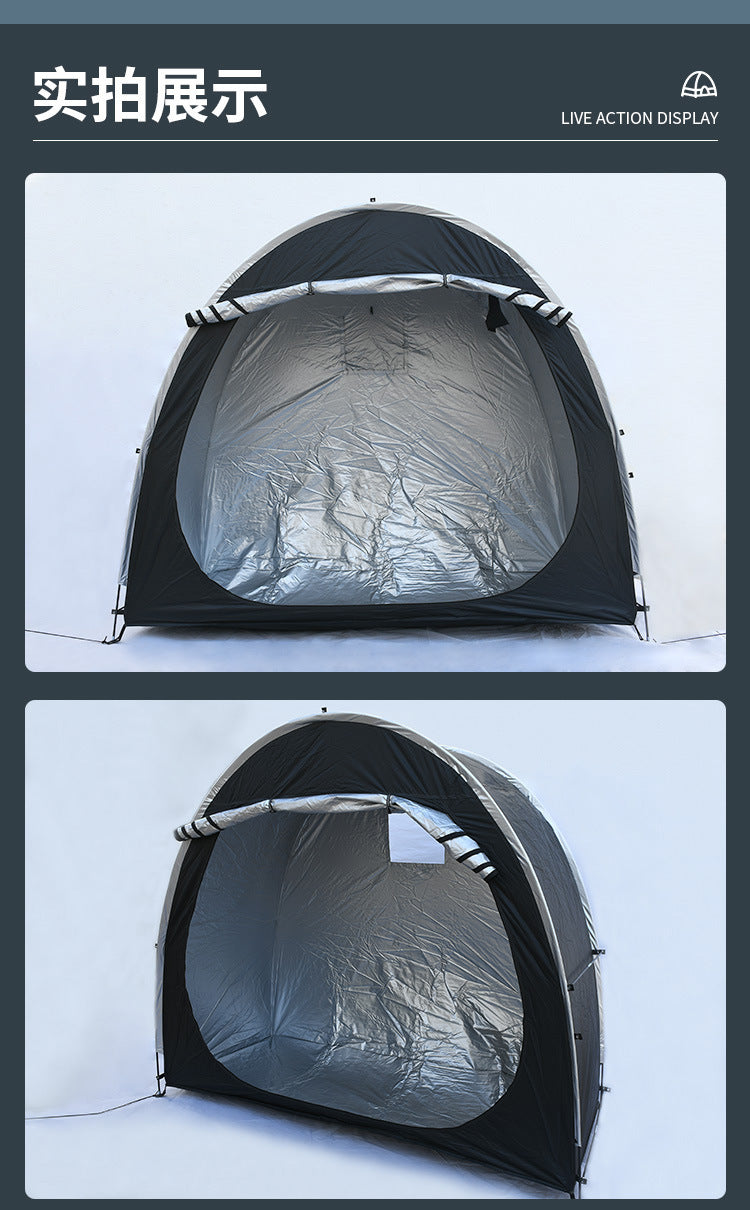 Wholesale Outdoor Cycling Bicycle Tent Waterproof Mountaineering Portable Camping Silver Coated Sunproof Rainproof Camping Tent